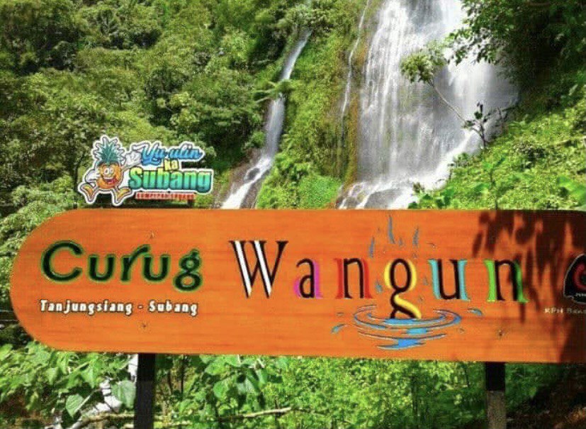 Salah satu daya tarik wisata di Desa Wisata Buniara, Curug Wangun